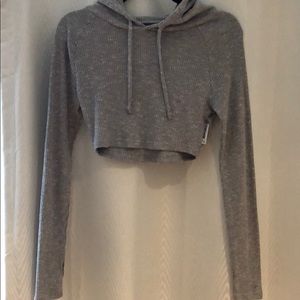 Cropped hoodie and matching pants SET